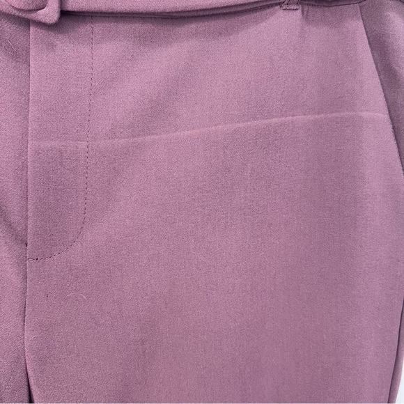 Torrid Stretch Woven Belted Straight Leg Trouser Pant - Raisin Brown Size 12 - Picture 6 of 14